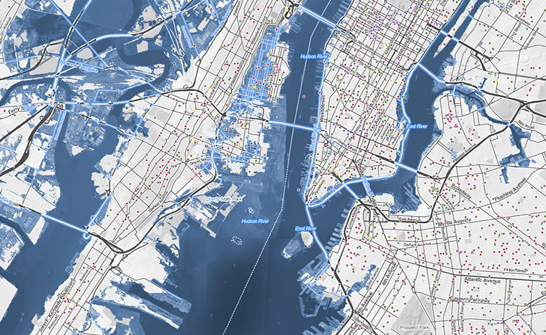 sea level rise interactive map